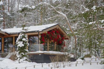 Новый год в кругу семьи в WE LODGE